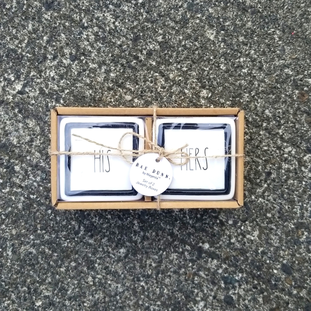 💙Rae Dunn Mini Jewelry Boxes💜